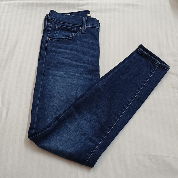 LEVI'S Blue Mile high Super skinny Jeans - Picture 4 of 15